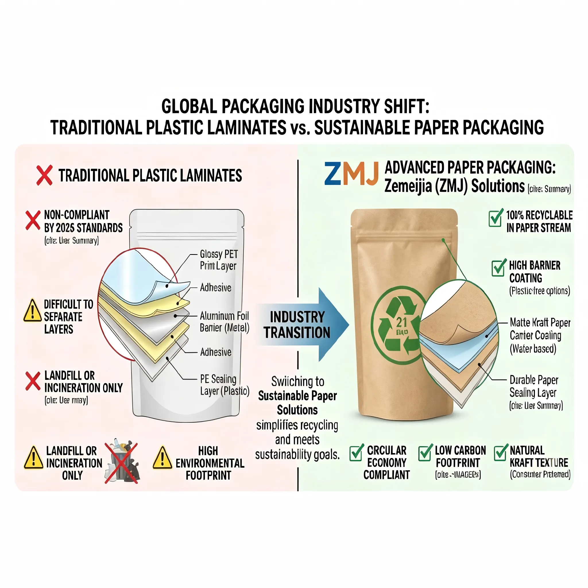 Quare C sentio charta Packaging conciliat in Global Retailers in MMXXVI 