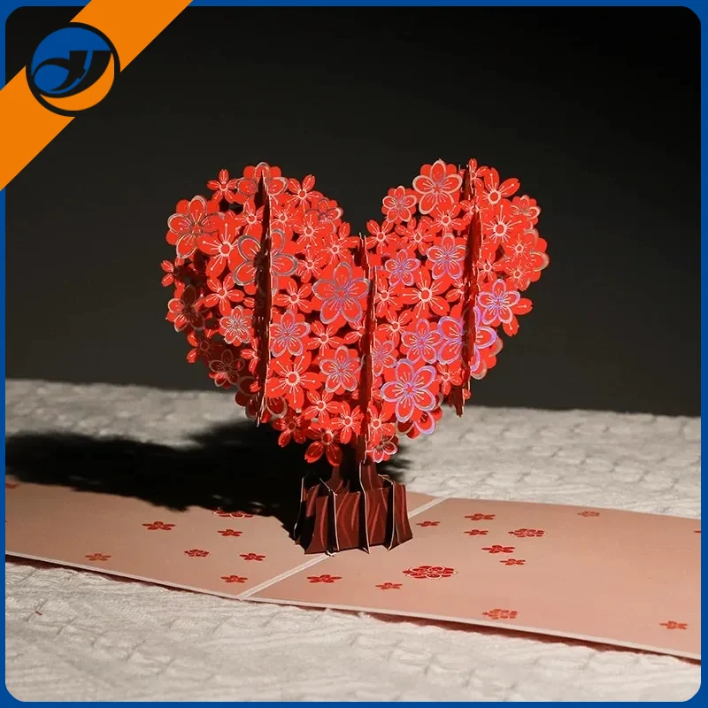 Valentine 3D charta card